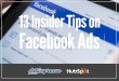 13 Tips for Creating Facebook Ads that Convert