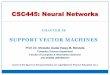 Neural Networks: Support Vector machines