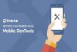Tracxn Research — Mobile Dev Tools Landscape, November 2016