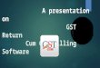 GST Return Cum Gst Billing Software