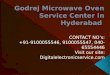 Godrej microwave oven service center in hyderabad