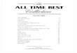 (Sheet music   piano)the all time best collection vol3