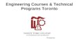 Engineering Training Courses and Programs : Toronto