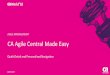 Tech Talk: CA Agile Central Made Easy