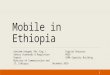 Mobile in ethiopia 1