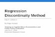 Regression Discontinuity Method