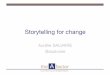 Storytelling for change
