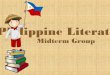 PHILIPPINE LITERATURE DURING PRE-COLONIAL PERIOD