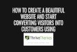 How to Create a Beautiful Website and Start Converting Visitors into Customers using Thrive Themes