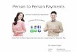 P2P Payments- Shared Economy