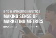 B-to-B Marketing Analytics: Making Sense of Marketing Metrics