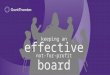 Keeping an effective not-for-profit board