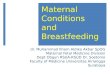 Maternal Conditions and Breastfeeding