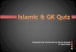 Islamic and General Knowledge Quiz