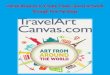 Varied reasons to create travel canvas artwork through fine paintings