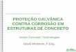 Proteção galvânica contra corrosão em estruturas de concreto