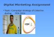 Digital marketing Campaign strategy of Listerine during FIFA 2014