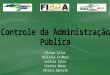 Controle da Administração Pública (Direito Administrativo II)