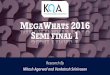 KQA MegaWhats 2016 semifinals 1