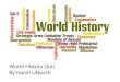 World history quiz