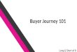 Buyer journey 101