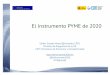 20161025 Burgos Instrumento PYME de H2020