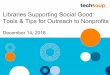 Webinar-Libraries Supporting Social Good: Tools and Tips for Outreach to Nonprofits- 2016-12-15
