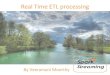 Real time ETL processing using Spark streaming