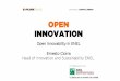 Explore Talks on "Open Innovation" | Rome Edition - Open Innovability in Enel