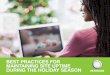 Best Practices for Maintaining Site Uptime During the Holiday Season