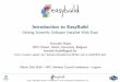 Introduction to EasyBuild: Tutorial Part 1