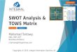 SWOT Analysis and TWOS Matrix (Arabic Native)