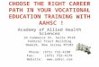 VOCATIONAL TRAINING SLIDE SHOW {MODIFIED}-AAHSC
