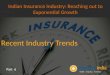 Indian Insurance Industry - Recent Industry Trends - Part - 6