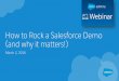 How to Rock a Salesforce Demo (and why it matters)