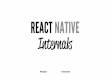 React Native Internals