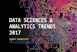 2017 Data sciences & analytics trends