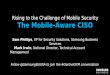 Rising to the Challenge of Mobile Security: The Mobile Aware CISO