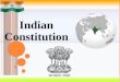Our Indian constitution