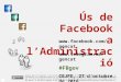 Sessió Ús de Facebook a l'Administració