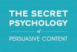Nathalie Nahai - Psychology of persuasive content (Brighton SEO)