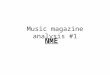Media nme music magazine analysis