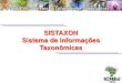 SISTAXON Sistema de informações Taxonômicas - ICMBio