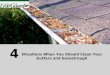 Four Situations When You Need Eavestroughs And Gutter Cleaning