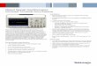 MSO4000B, DPO4000B Series Mixed Signal Oscilloscopes Datasheet