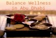 Balance Wellness in Abu Dhabi