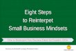 Eight steps to reinterpet small business mindset
