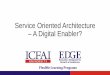 Service Oriented Architecture - A Digital Enabler
