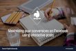 Maximising your conversions on Facebook using interactive posts - Liselotte Van Huffelen