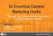 50 Essential content marketing hacks